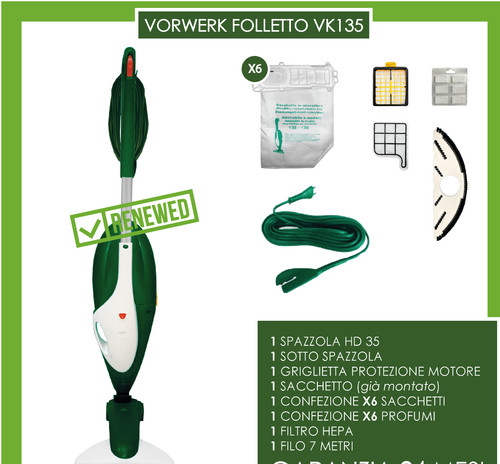 Aspirapolvere folletto 135 - aspirapolvere, vk